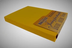 Brotex Jersey prostěradlo sytě žluté (Rozměr: 80x200)