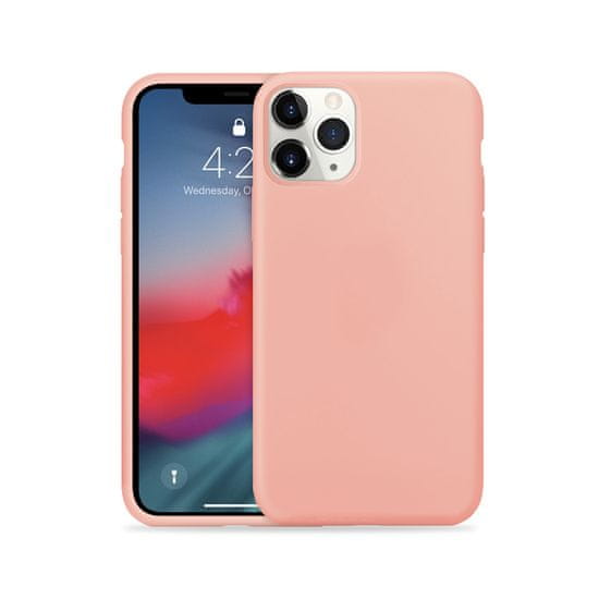 Crong Barevný Kryt Crong – Iphone 11 Pro Max Case (Růžově Růžový)