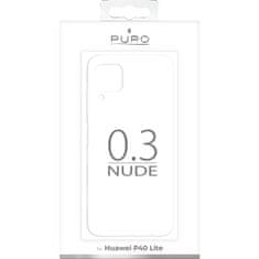 Puro Puro 0.3 Nude - Pouzdro Huawei P40 Lite (Transparentní)