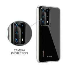 Crong Crong Crystal Slim Cover - Pouzdro Huawei P40 Pro (Transparentní)