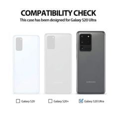 Crong Crong Color Cover - Samsung Galaxy S20 Ultra Pouzdro (Černé)