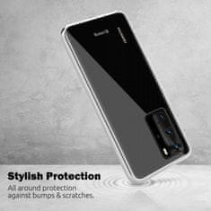 Crong Crong Crystal Slim Cover - Pouzdro Huawei P40 (Transparentní)