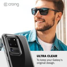 Crong Crong Crystal Shield Cover - Samsung Galaxy S20 Ultra Pouzdro (Transparentní)