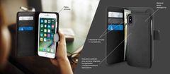 Puro Puro Wallet Detachable - Pouzdro 2V1 Iphone Xr (Černé)