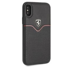 Ferrari Ferrari Victory - Kožený Kryt Na Iphone Xs / X (Černý)