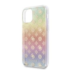 Guess Guess 4G Peony Electroplated Pattern - Kryt Na Iphone 11 Pro (Duhový)