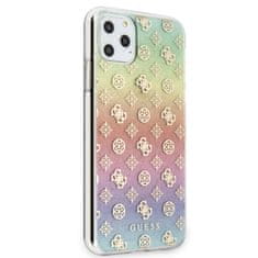 Guess Guess 4G Peony Electroplated Pattern - Kryt Na Iphone 11 Pro Max (Duhový)