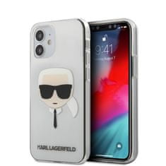 Karl Lagerfeld Karl Lagerfeld Head - Kryt Na Iphone 12 Mini (Průhledný)