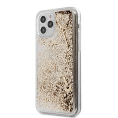 Guess Guess Liquid Glitter Charms – Pouzdro Iphone 12 Pro Max (Zlaté)