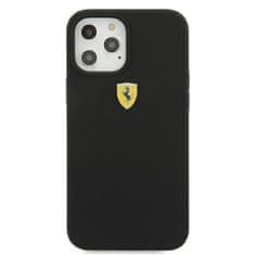 Ferrari Ferrari On Track Silicone - Kryt Na Iphone 12 Pro Max (Černý)