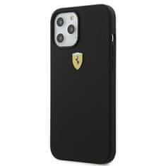 Ferrari Ferrari On Track Silicone - Kryt Na Iphone 12 Pro Max (Černý)