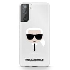 Karl Lagerfeld Karl Lagerfeld Head - Samsung Galaxy S21+ Pouzdro (Transparentní)