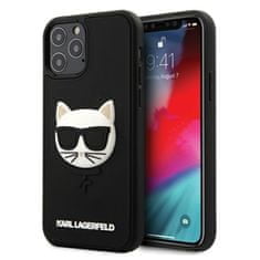 Karl Lagerfeld Karl Lagerfeld Choupette Head 3D Rubber – Pouzdro Na Iphone 12 / Iphone 12 Pro (C