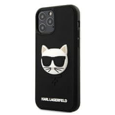 Karl Lagerfeld Karl Lagerfeld Choupette Head 3D Rubber – Pouzdro Na Iphone 12 / Iphone 12 Pro (C