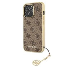 Guess Guess 4G Charms Collection - Kryt Na Iphone 13 Pro Max (Hnědý)