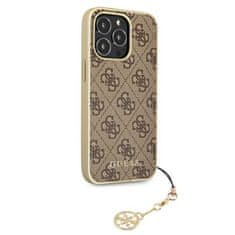 Guess Guess 4G Charms Collection - Kryt Na Iphone 13 Pro Max (Hnědý)