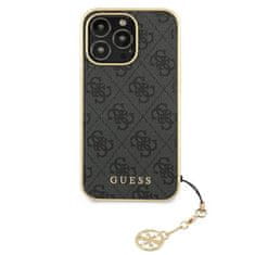 Guess Kolekce Guess 4G Charms – Pouzdro Iphone 13 Pro Max (Šedé)