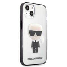 Karl Lagerfeld Karl Lagerfeld Ikonik Karl - Kryt Na Iphone 13 Mini (Průhledný / Černý Ra