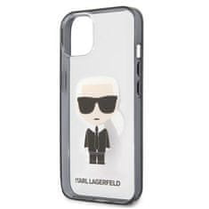 Karl Lagerfeld Karl Lagerfeld Ikonik Karl - Kryt Na Iphone 13 Mini (Průhledný / Černý Ra