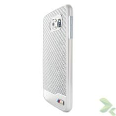 Bmw Karbonové A Hliníkové Pevné Pouzdro Bmw M Edition – Pouzdro Samsung Galaxy S6 (Stříbrné