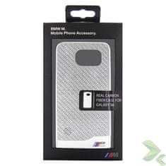 Bmw Karbonové A Hliníkové Pevné Pouzdro Bmw M Edition – Pouzdro Samsung Galaxy S6 (Stříbrné