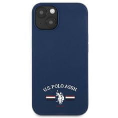 Us Polo Assn Silicone Logo - Iphone 13 Pouzdro (Granátové)