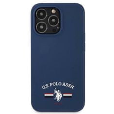 US Polo Us Polo Assn Silicone Logo - Kryt Na Iphone 13 Pro Max (Granátový)