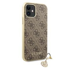 Guess Guess 4G Charms Collection - Kryt Na Iphone 11 (Hnědý)