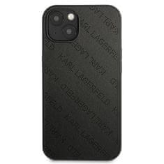 Karl Lagerfeld Karl Lagerfeld Perforated Allover - Kryt Na Iphone 13 Mini (Černý)