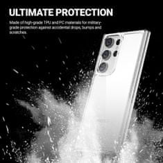 Crong Crong Crystal Shield Cover - Samsung Galaxy S23 Ultra Pouzdro (Transparentní)