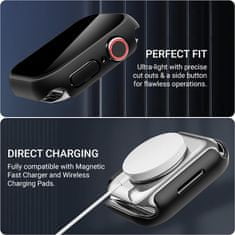 Crong Crong Hybrid Watch Case - Pouzdro Sklem Apple Watch 40Mm (Clear)