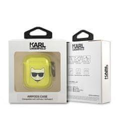 Karl Lagerfeld Karl Lagerfeld Choupette Head - Airpods Pouzdro (Fluo Žlutá)