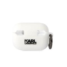 Karl Lagerfeld Karl Lagerfeld Silicone Nft Karl Head 3D - Airpods Pro 2 Pouzdro (Bílé)