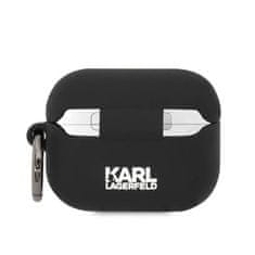 Karl Lagerfeld Karl Lagerfeld Silicone Nft Karl Head 3D - Airpods Pro Pouzdro (Černé)