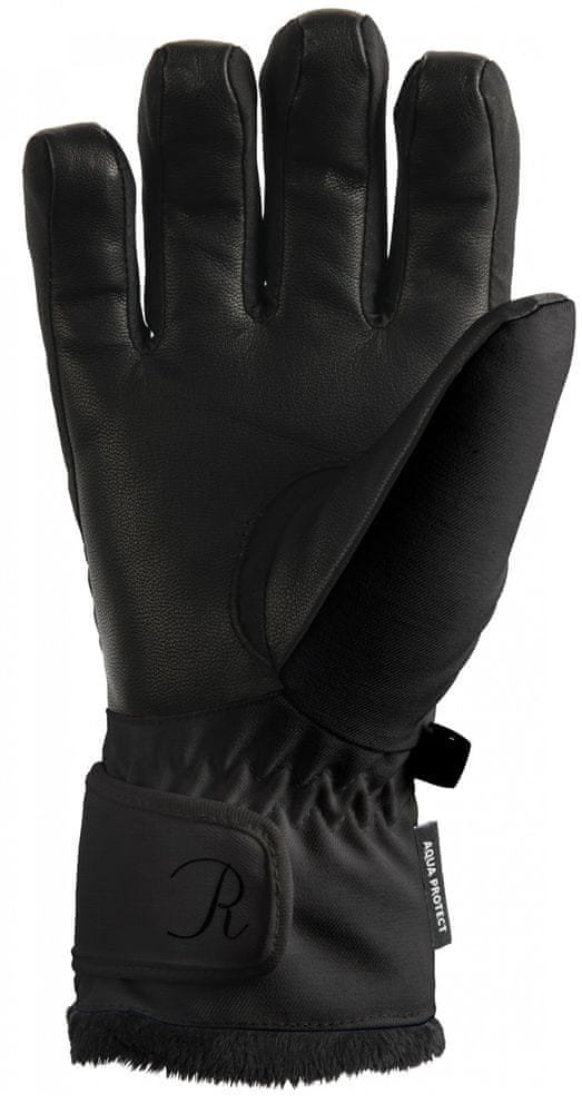 Levně Relax Lyžařské rukavice Tarja RR26C černá/bílá M