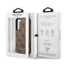 Guess Guess 4G Charms Collection - Samsung Galaxy S23+ Pouzdro (Hnědá)