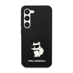 Karl Lagerfeld Karl Lagerfeld Silicone Nft Choupette - Samsung Galaxy S23 Pouzdro (Černé)