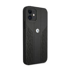 Bmw Bmw Leather Curve Perforate – Pouzdro Iphone 12 Mini (Černé)