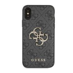 Guess Guess 4G Big Metal Logo - Pouzdro Na Iphone X (Šedé)