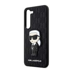Karl Lagerfeld Karl Lagerfeld Nft Saffiano Monogram Ikonik - Samsung Galaxy S23 Pouzdro (Černé