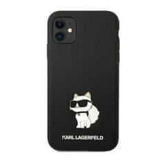 Karl Lagerfeld Karl Lagerfeld Silicone Nft Choupette - Kryt Na Iphone 11 (Černý)