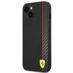 Ferrari Ferrari Carbon - Kryt Na Iphone 14 (Černý)