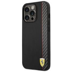 Ferrari Ferrari Carbon - Kryt Na Iphone 14 Pro (Černý)