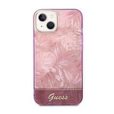 Guess Guess Jungle Case - Kryt Na Iphone 14 Plus (Růžový)
