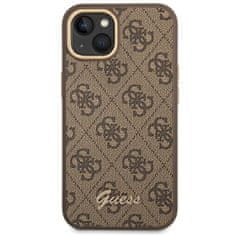 Guess Guess 4G Metal Camera Outline Case - Kryt Na Iphone 14 Plus (Hnědý)