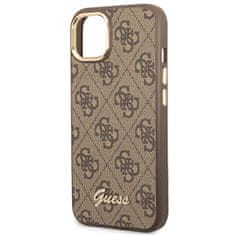 Guess Guess 4G Metal Camera Outline Case - Kryt Na Iphone 14 Plus (Hnědý)