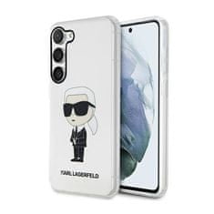 Karl Lagerfeld Karl Lagerfeld Iml Nft Ikonik - Samsung Galaxy S23 Pouzdro (Transparentní)