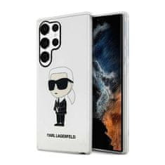 Karl Lagerfeld Karl Lagerfeld Iml Nft Ikonik - Samsung Galaxy S23 Ultra Pouzdro (Transparentní