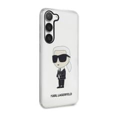 Karl Lagerfeld Karl Lagerfeld Iml Nft Ikonik - Samsung Galaxy S23+ Pouzdro (Transparentní)