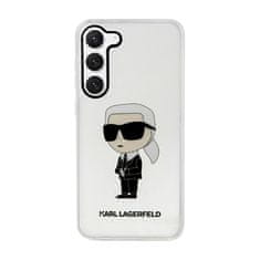 Karl Lagerfeld Karl Lagerfeld Iml Nft Ikonik - Samsung Galaxy S23+ Pouzdro (Transparentní)